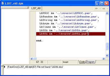 AjpdSoft Instalar componentes Delphi - Error, fichero no encontrado